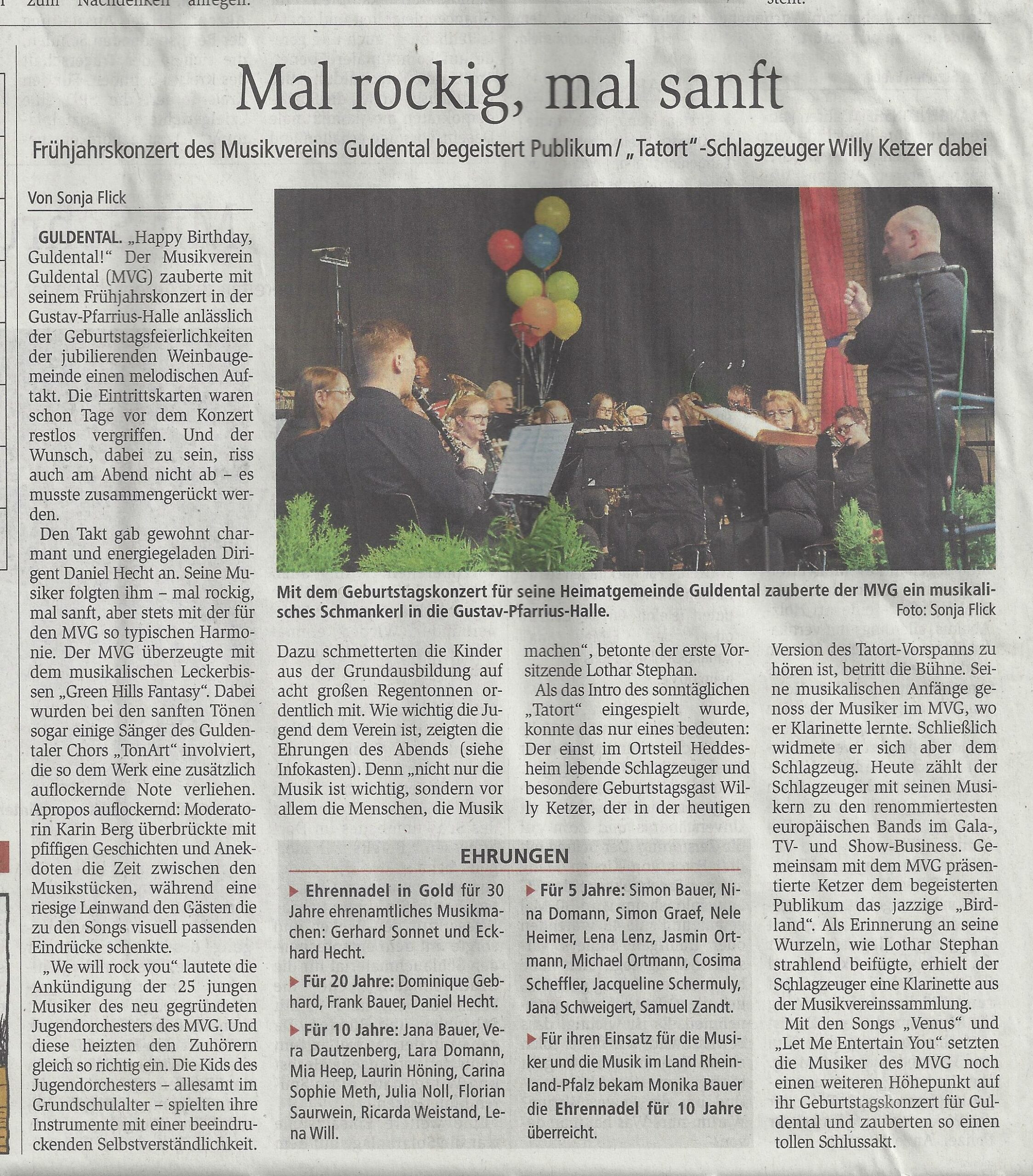 Read more about the article Frühjahrskonzert